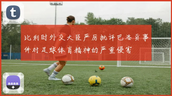 比利时外交大臣严厉批评巴洛贡事件对足球体育精神的严重侵害